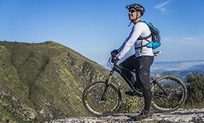 mountain bike in Tzoumerka