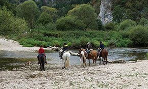 horse riding in Tzoumerka